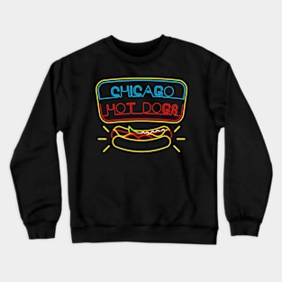 Chicago Hotdogs & BBQ Condiments Crewneck Sweatshirt